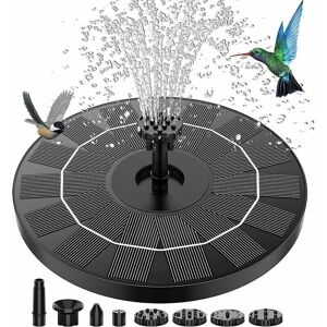 ORCHIDÉE Outdoor Floating Solar Fountain 3.5W Solar Pond Pump with 6 Nozzles for Bird Bath Aquarium Garden Fountain ORCHIDÉE Outdoor Floating Solar Fountain 3.5W Solar Pond Pump with 6 Nozzles for Bird Bath Aquarium Garden Fountain
