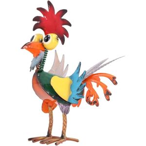 Tlily - Outdoor Metal Rooster Yard Statue Decoration Decor Garden Chicken Figurine Decorations Tlily - Outdoor Metal Rooster Yard Statue Decoration Decor Garden Chicken Figurine Decorations