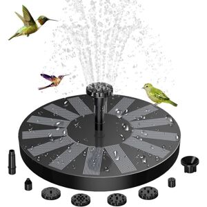 Memkey - Solar Fountain Outdoor, Floating Solar Pond Pump with 6 Nozzles for Bird Bath, Pond, Swimming Pool, Patio, Garden Decoration Memkey - Solar Fountain Outdoor, Floating Solar Pond Pump with 6 Nozzles for Bird Bath, Pond, Swimming Pool, Patio, Garden Decoration