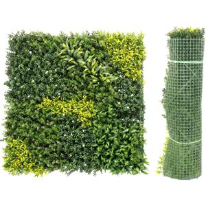 Outsunny Artificial Grass Wall Panel, Greenery Wall, 100x100 cm, Green Outsunny Artificial Grass Wall Panel, Greenery Wall, 100x100 cm, Green