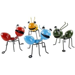 Linghhang - 4 Pieces Metal Ant Decoration Ant Wall Decor Cute and Colorful Insect Ant Garden Decoration for Garden, Lawn and Home Wall Decoration Linghhang - 4 Pieces Metal Ant Decoration Ant Wall Decor Cute and Colorful Insect Ant Garden Decoration for Garden, Lawn and Home Wall Decoration