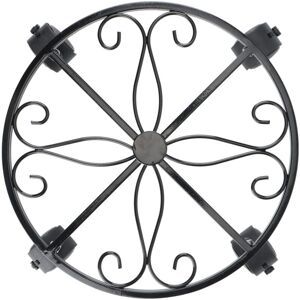 Tlily - Plant with Wheels Rolling Stand, Heavy Duty Iron Garden Flower Pot, Potted Locking a Tlily - Plant with Wheels Rolling Stand, Heavy Duty Iron Garden Flower Pot, Potted Locking a