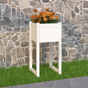 vidaXL 1/2x Solid Wood Pine Planter Raised Bed Flower - Planter vidaXL 1/2x Solid Wood Pine Planter Raised Bed Flower - Planter