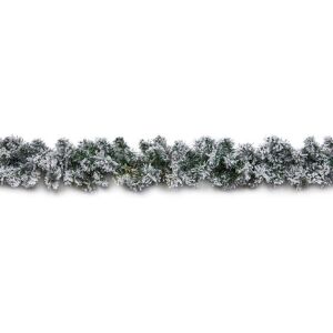 PREMIER DECORATIONS Premier 2.7m (9ft) Flocked Woodcote Artificial Christmas Garland (TG236213) PREMIER DECORATIONS Premier 2.7m (9ft) Flocked Woodcote Artificial Christmas Garland (TG236213)
