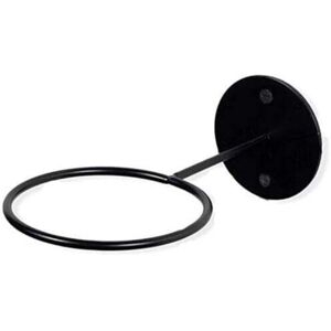 YMYNY Round Wall Mount for Flower Pot 21.5 cm Black YMYNY Round Wall Mount for Flower Pot 21.5 cm Black