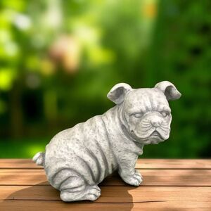 Sitting Bulldog Ornament - L26 x W20 x H39 cm Sitting Bulldog Ornament - L26 x W20 x H39 cm