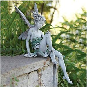 WOIYIC Sitting Fairy Statue, Resin Garden Ornament Craft Landscaping Yard Decoration Perfect Holiday/Birthday Gift() WOIYIC Sitting Fairy Statue, Resin Garden Ornament Craft Landscaping Yard Decoration Perfect Holiday/Birthday Gift()