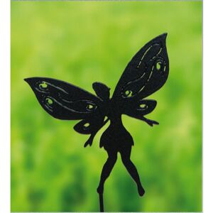 Small Fairy Garden Ornament - Solid Steel - H30 cm - Black Small Fairy Garden Ornament - Solid Steel - H30 cm - Black