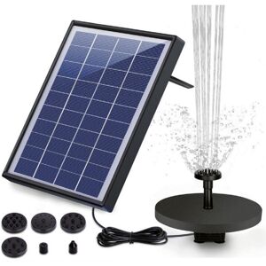 AIPERQ Solar Fountain, 1500mAh Battery Solar Pond Pump, Upgraded Floating Solar Fountain with 6 Styles Fountain for Garden, Bird Bath, Pond. Visit aisitin AIPERQ Solar Fountain, 1500mAh Battery Solar Pond Pump, Upgraded Floating Solar Fountain with 6 Styles Fountain for Garden, Bird Bath, Pond. Visit aisitin
