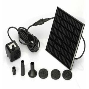 Dewdat - Solar Fountain Pump, 2W IP67 Solar Pond Pump, Solar Panel Water Feature Pump Dewdat - Solar Fountain Pump, 2W IP67 Solar Pond Pump, Solar Panel Water Feature Pump