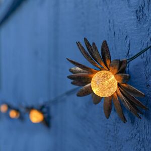 Festive Lights - 3m Solar Power Outdoor Novelty Flower led Fairy String Lights Garden Decoration Festive Lights - 3m Solar Power Outdoor Novelty Flower led Fairy String Lights Garden Decoration