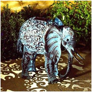 Garden Mile - Smart Garden Solar Elephant Silhouette Light Garden Light Figure Ornament Colour Garden Mile - Smart Garden Solar Elephant Silhouette Light Garden Light Figure Ornament Colour