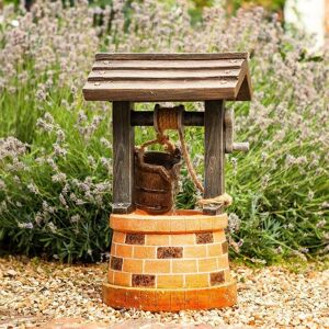 Smart Garden - 51cm Solar Power Wishing Well Novelty Water Feature Fountain Garden Outdoor Decoration Smart Garden - 51cm Solar Power Wishing Well Novelty Water Feature Fountain Garden Outdoor Decoration