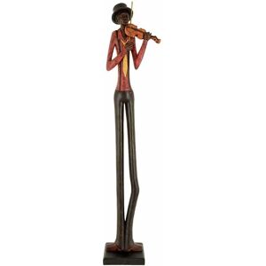 Hill Interiors - Standing Jazz Band Violinist - Ornament - L10 x W10 x H60 cm Hill Interiors - Standing Jazz Band Violinist - Ornament - L10 x W10 x H60 cm