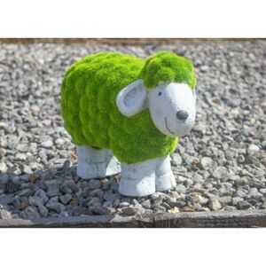 GARDEN MILE Stone and Grass Effect Sheep Statue GARDEN MILE Stone and Grass Effect Sheep Statue