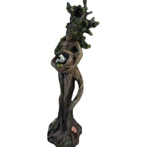 Tlily - Tree Man and Bird Statue Resin Crafts Desktop Decoration Garden Goddess Sculpture Tlily - Tree Man and Bird Statue Resin Crafts Desktop Decoration Garden Goddess Sculpture