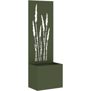 vidaXL Flower Pot Olive Green 50x140cm - Flower Pot vidaXL Flower Pot Olive Green 50x140cm - Flower Pot