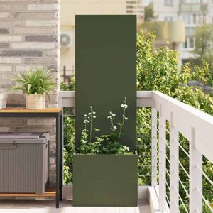 vidaXL Flower Pot with Decorative Panel - 50 x 140 cm - Flower Pot vidaXL Flower Pot with Decorative Panel - 50 x 140 cm - Flower Pot