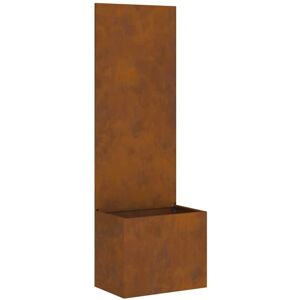 Garden Privacy Screen Rusty 50 x 140 cm Weathering steel vidaXL Garden Privacy Screen Rusty 50 x 140 cm Weathering steel vidaXL