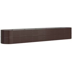 vidaXL Garden Planter Brown 440x80x68 cm - Garden Planter vidaXL Garden Planter Brown 440x80x68 cm - Garden Planter