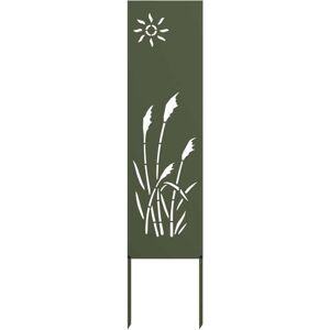 Garden Decorative Panel Other Olive green 32 x 140 cm Vidaxl Garden Decorative Panel Other Olive green 32 x 140 cm Vidaxl
