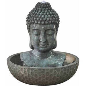 Zen Buddha Outdoor Water Feature - L70 x W70 x H76 cm Zen Buddha Outdoor Water Feature - L70 x W70 x H76 cm