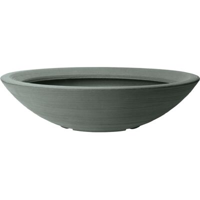 Keter 60cm Varese Low Bowl-Millstone Grey Keter 60cm Varese Low Bowl-Millstone Grey