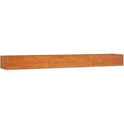 vidaXL Garden Raised Bed Rusty Steel - Garden Raised Bed vidaXL Garden Raised Bed Rusty Steel - Garden Raised Bed