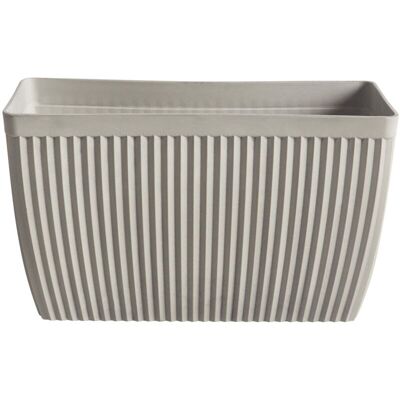 Beliani - Rectangular Flower Pot - UV Resistant - Classic Style Beliani - Rectangular Flower Pot - UV Resistant - Classic Style