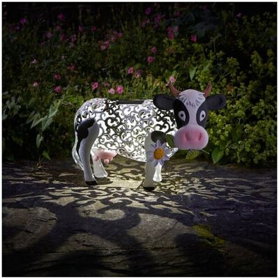 Smart Solar - Smart Garden Solar Daisy The Cow Silhouette Light Garden Light Figure Ornament Smart Solar - Smart Garden Solar Daisy The Cow Silhouette Light Garden Light Figure Ornament
