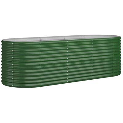 VidaXL Garden Planter - 224x80x68 cm - Green - Garden Bed VidaXL Garden Planter - 224x80x68 cm - Green - Garden Bed