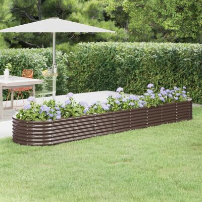 vidaXL Garden Planter Brown - Garden Type vidaXL Garden Planter Brown - Garden Type