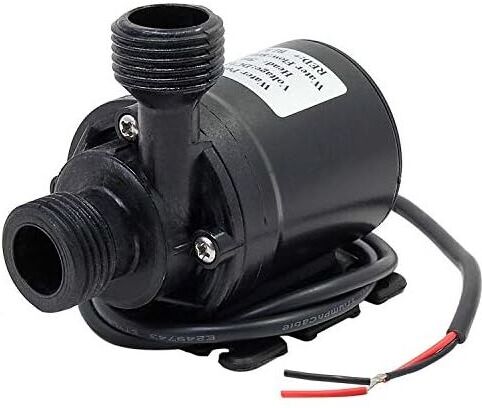 HÉLOISE 800L/H 5M Submersible Water Pump dc 12V Amphibious Pump for Pond Pond Aquarium Solar Fountain Swimming Pool Water Circulation
