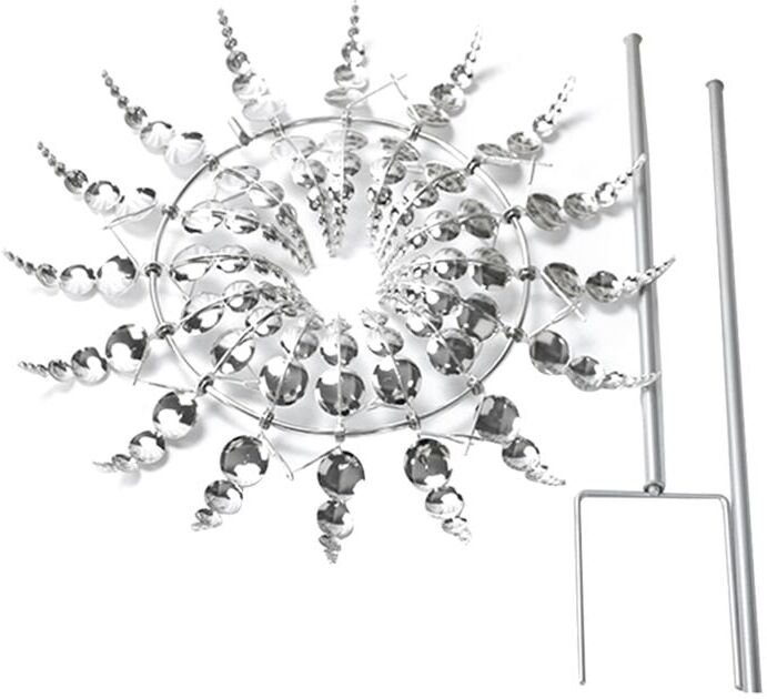 Tlily - Wind Spinners Outdoor, Garden Metal 30cm, Sculptures for Yard Decor