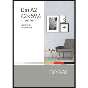 Nielsen - Pixel A2 42 x 59.4 cm Poster frame Frosted Black - 0