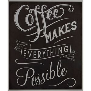 Premier Housewares - Coffee Makes Everything Wall Plaque