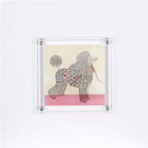 Premier Housewares Framed Poodle Wall Art