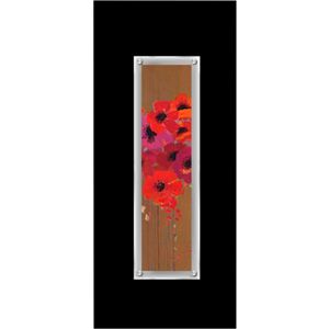 Premier Housewares - Poppies Rectangular Framed Wall Art