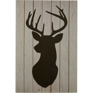 Premier Housewares - Stag Silhouette Wall Plaque