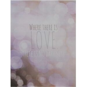 Premier Housewares - Where There Is Love Wall Plaque