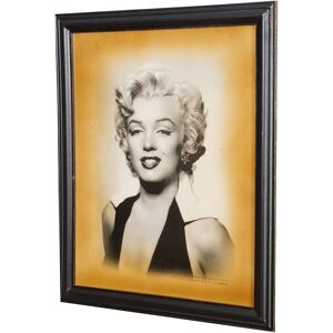 BISCOTTINI Wood made picture with Marilyn Monroe photographic Print