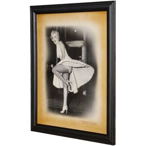 Biscottini - Wood made picture with Marilyn Monroe photographic Print sized