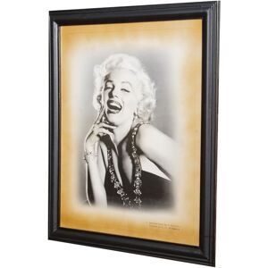 BISCOTTINI Wood made picture with photographic Print Marilyn Monroe