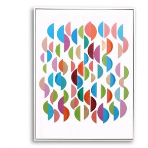 Pn Home - Abstract Wall Art Hand Finished Framed Canvas Print Home Decoration Piece Refraction Framed Print Pn Home - Abstract Wall Art Hand Finished Framed Canvas Print Home Decoration Piece Refraction Framed Print