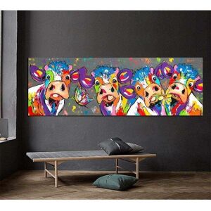 SNQ Cow Canvas Print, SL.GT, Unframed, 40 x 120 cm SNQ Cow Canvas Print, SL.GT, Unframed, 40 x 120 cm