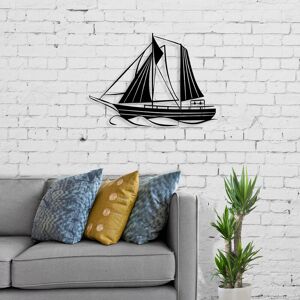 DECORTIE METAL WALL ART NO:30 SAIL - Black DECORTIE METAL WALL ART NO:30 SAIL - Black