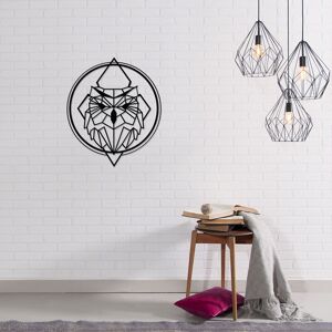 Decortie - metal wall art NO:45 owly - Black - Black Decortie - metal wall art NO:45 owly - Black - Black