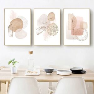 TORMATOR Set of 3 posters - Bohemian style - Aesthetic plant - Modern abstract art - Wall art - Bohemian decoration - Unframed - 30 x 40 cm TORMATOR Set of 3 posters - Bohemian style - Aesthetic plant - Modern abstract art - Wall art - Bohemian decoration - Unframed - 30 x 40 cm