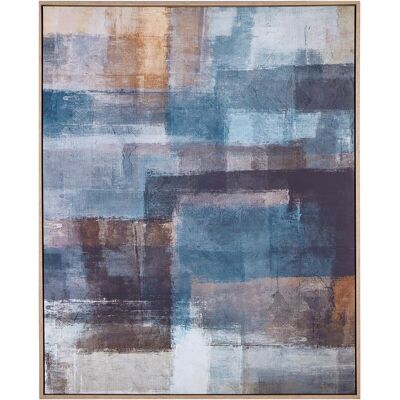 Beliani Model Canvas Art Print - Abstract Geometric Modern Wall Art Beliani Model Canvas Art Print - Abstract Geometric Modern Wall Art