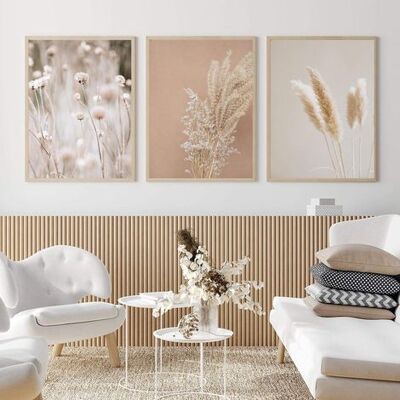OEM Painting Canvas Prints Pampas Grass Plants Nature Landscape Dried Grass Modern Boho Botanical Poster Gallery Pictures 30x40cm(12x16in)x3 Unframed OEM Painting Canvas Prints Pampas Grass Plants Nature Landscape Dried Grass Modern Boho Botanical Poster Gallery Pictures 30x40cm(12x16in)x3 Unframed